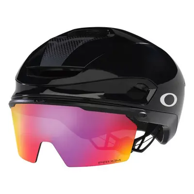 (M, Matte Black/Prizm Road) Oakley ARO7 Lite Cycling Bike Performace Helmet Maximum Safety Matte