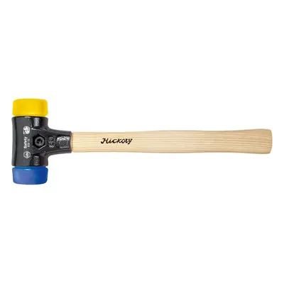 Wiha 83215040" Safety Medium Hard Soft-Faced Hammer, Blue/Yellow, mm