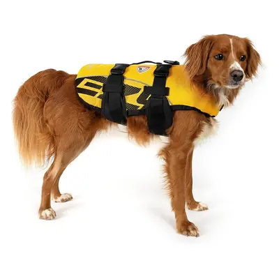 Ezydog DFD Dog Life Jacket - Adjustable Swimming Safety Vest with Reflective Trim & Durable Grab