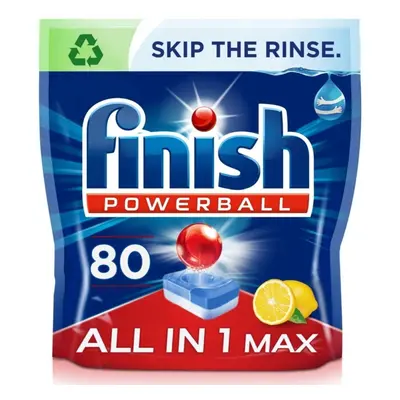 Finish All in Max Dishwasher Tablets Lemon, Tablets