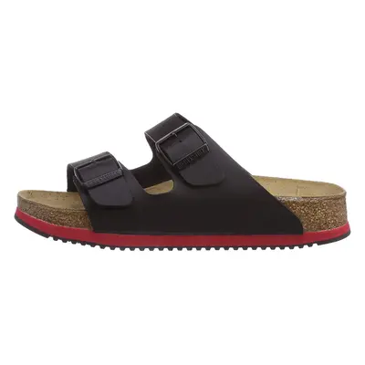 Birkenstock Classic Women's Mule Shoes Black Black Ls Black Red Wome