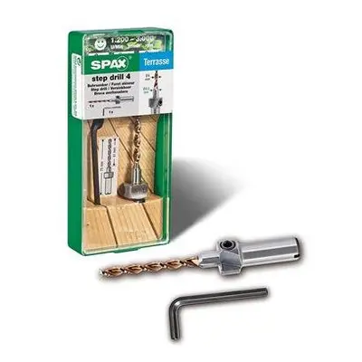 Spax Drill Countersink Step Drill 4.4Â & 6.5Â mm, 1Â in BoxÂ -Â