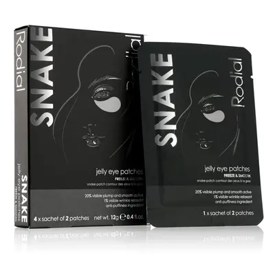 Rodial Snake Jelly Eye Patches (Box of Sachets) Rejuvenate and Firm Anti-Puffiness Formula for U