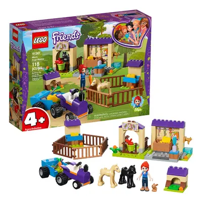 LEGO Friends 4+ Mia's Foal Stable Building Kit (118 Pieces)