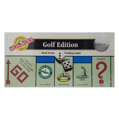 The GOLF EDITION of the MONOPOLY Game