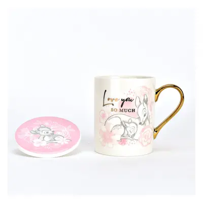 Disney Magical Beginnings Mug & Coaster Gift Set - Love You (Bambi)