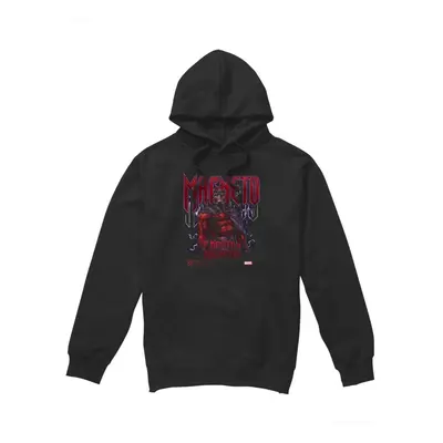 (M, Black) Marvel Mens X-Men Magneto Hoodie