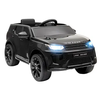 AIYAPLAY Licensed Land Rover, Kids Electric Car w/ Remote, Music, Black