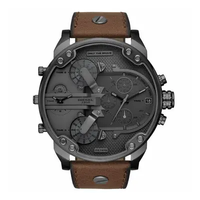 Diesel DZ7413 Mr. Daddy 2.0 Chronograph Brown Leather Men's Watch