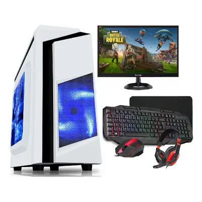 (F3 White Case, GT710) Gaming PC Full Set Up-i5 16GB RAM 1TB Graphic Card