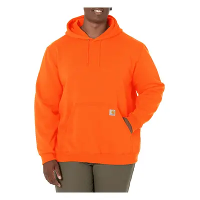 Carhartt Mens Loose Fit Midweight Sweatshirt Brite Orange Small US