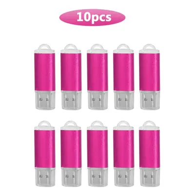 (128GB x10pcs, Pink USB 2.0) 10PCS/lot Colour USB 2.0 USB Flash Drive 8GB 16GB 32GB 64GB USB Sti