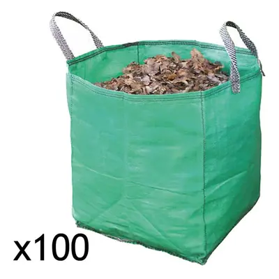 Large Garden Waste Recycling Tip Bags Heavy Duty Non Tear Woven Plastic Sack x