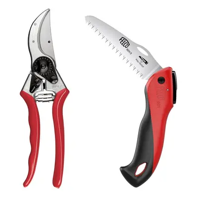 Felco Model Original secateurs with compact folding tree pruning saw