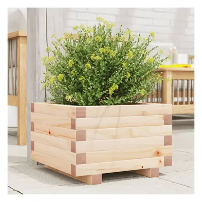 vidaXL Garden Planter 40x40x26.5 cm Solid Wood Pine