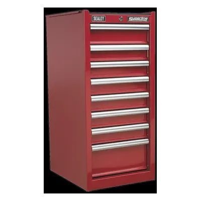 Hang-On Chest Drawer with Ball-Bearing Slides - Red