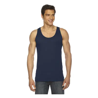 American Apparel Men 50/50 Tank Size Navy