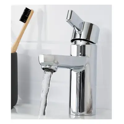 Bristan Clio Luxury Basin Monobloc Mixer Tap Modern Chrome Single Lever