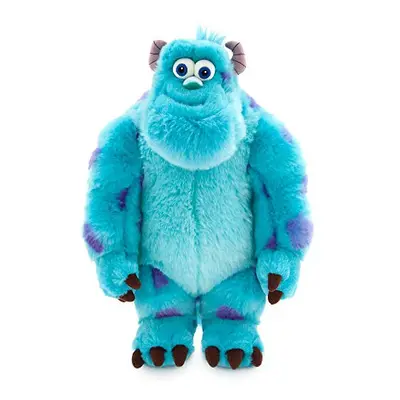 Disney Store Official Sulley Medium Soft Plush Toy, Monsters Inc, 38cm/14?, Cuddly Character Mad