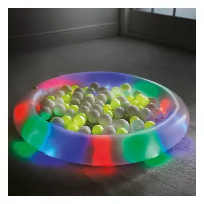 Sensory Play LED Inflatable Ball Pit With Glow In The Dark Balls