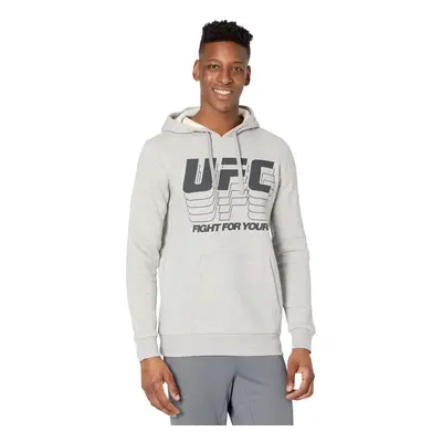 Reebok UFC Fan Gear Pullover Hoodie Medium Grey Heather Large