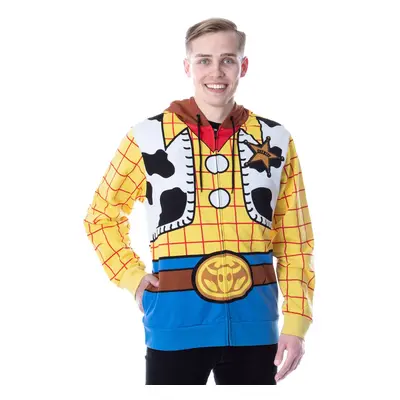 Disney Pixar Toy Story Men's I Am Woody The Cowboy Sheriff Costume Adu