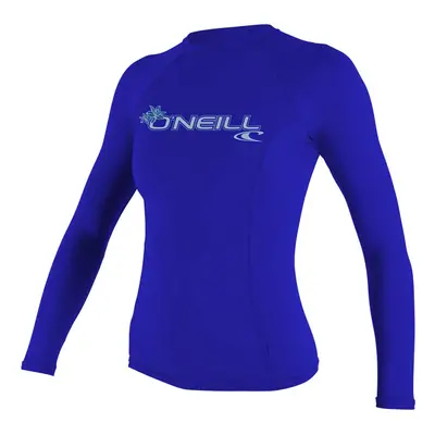 O'Neill UV 50+ Sun Protection Womens Basic Skins Long Sleeve Crew Sun Shirt Rash Guard Tahitian 