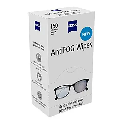 ZEISS AntiFOG Wipes, Lens Cleaner for Glasses, Cameras & Binoculars, Individually Packed Single 