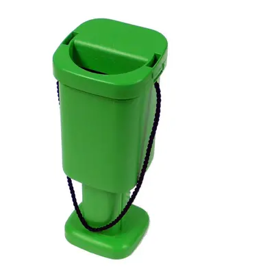 10 Square Charity Money Collection Boxes - Green