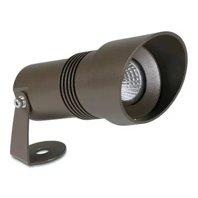 Leds-C4 Micro - Outdoor LED Spotlight Brown 740lm 3000K IP65