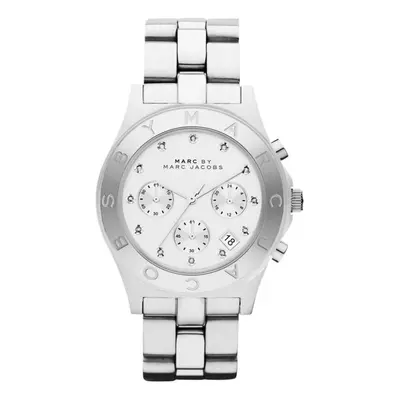 Marc Jacobs MBM3100 Blade Silver White Ladies Watch