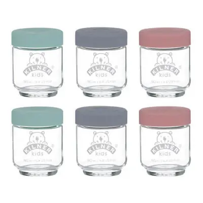 Kilner 0025.017 Set of Kids Jars 190ml, Glass