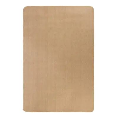 vidaXL Area Rug Jute with Latex Backing 80x160cm Natural Floor Carpet Mat