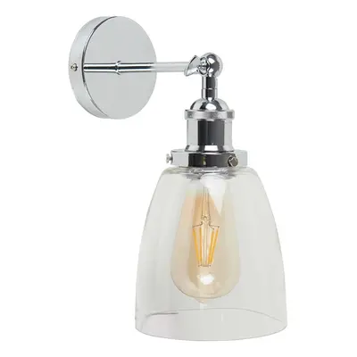 Modern Black Chrome Adjustable Way Round Plate Ceiling Torch Head Spotlight - Complete 5w GU10 L