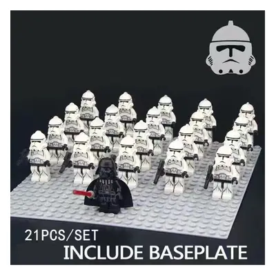 (Star Wars-Set 3) 21pcs Star Wars Toys Action Mini Figures Fit Lego Sets