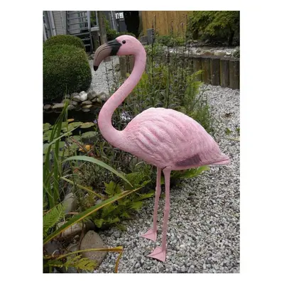 Ubbink Outdoor Garden Flamingo Design Pond Lake Water Feature Ornament Decor