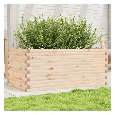 vidaXL Garden Planter Outdoor Flower Pot Patio Planter Pot Solid Wood Pine