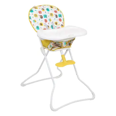 Graco Snack N' Stow Compact Highchair (15kg Maximum Weight), Lightweight with Freestanding Fold,