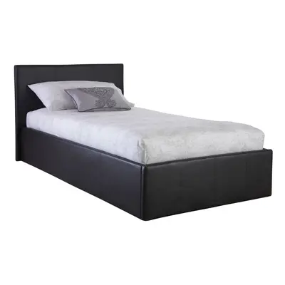 KOSY KOALA Side Lift Ottoman Storage Bed 3ft Single, BlacK