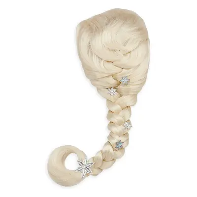 Disney Store Elsa Costume Wig For Kids, Frozen 2, Blonde Hair Styled