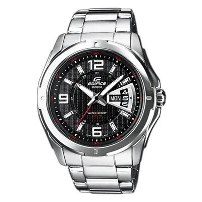 Casio Edifice Mens Watch EF129D Black One Size Bracelet