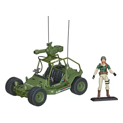 Hasbro G.I. Joe Retro A.W.E. Striker Exclusive Vehicle with 3.75-Inch Crankcase Figure