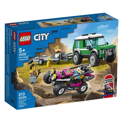 LEGO City Race Buggy Transporter Building Kit; Fun Toy for Kids