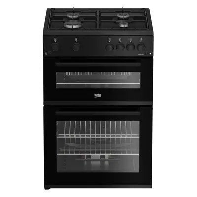 Beko 60cm Freestanding Gas Cooker - Black - A/A+ Rated