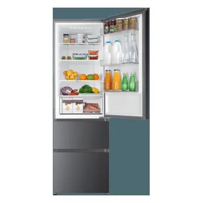 Haier HTR3619ENPB Frost Free Fridge Freezer - Black