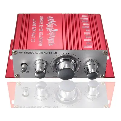 (Red) Mini Channel DC 12V Car Power LED Light Amplifier