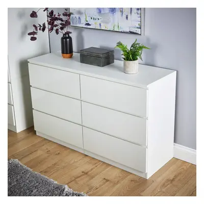 (White - Drawers) Storage Chest or Drawers