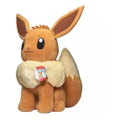 PokÃ©mon Eevee 24" Huge Plush Soft Toy Jazwares PKW3886