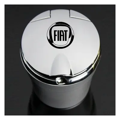 (For Fiat gold) For Fiat Aegea Panda Uno Car Logo Ashtray With LED Light