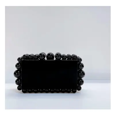 (Black) New Ladies Casual Chain Crossbody Bag Shoulder Bags for Party Women Clutch Bags Banquet 